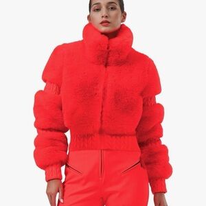 Goldbergh Style red ski jacket